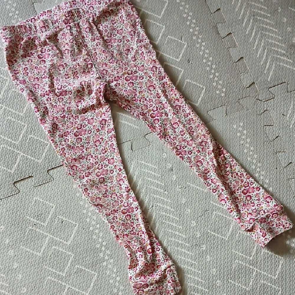 Carter's Pink Floral Kids Leggings